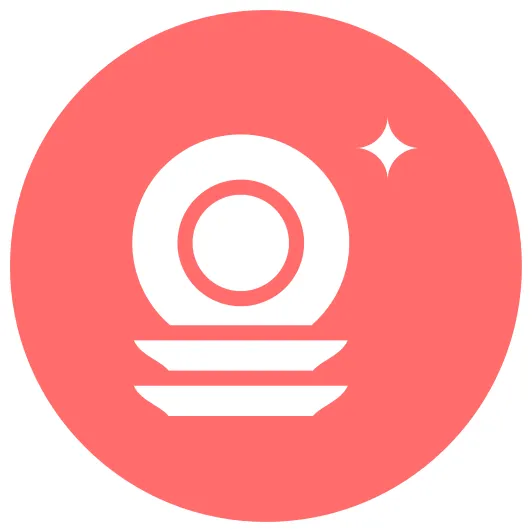 Plate generic flat icon