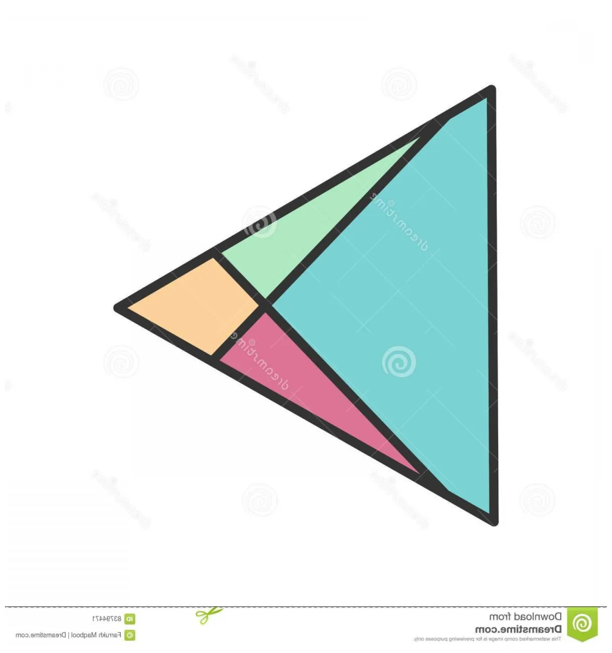 At vectorified collection of