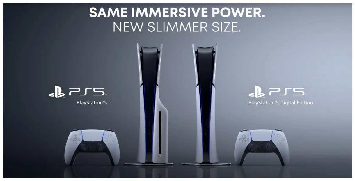 PlayStation 5 Slim New Comparison Pictures Provide Better Look at
