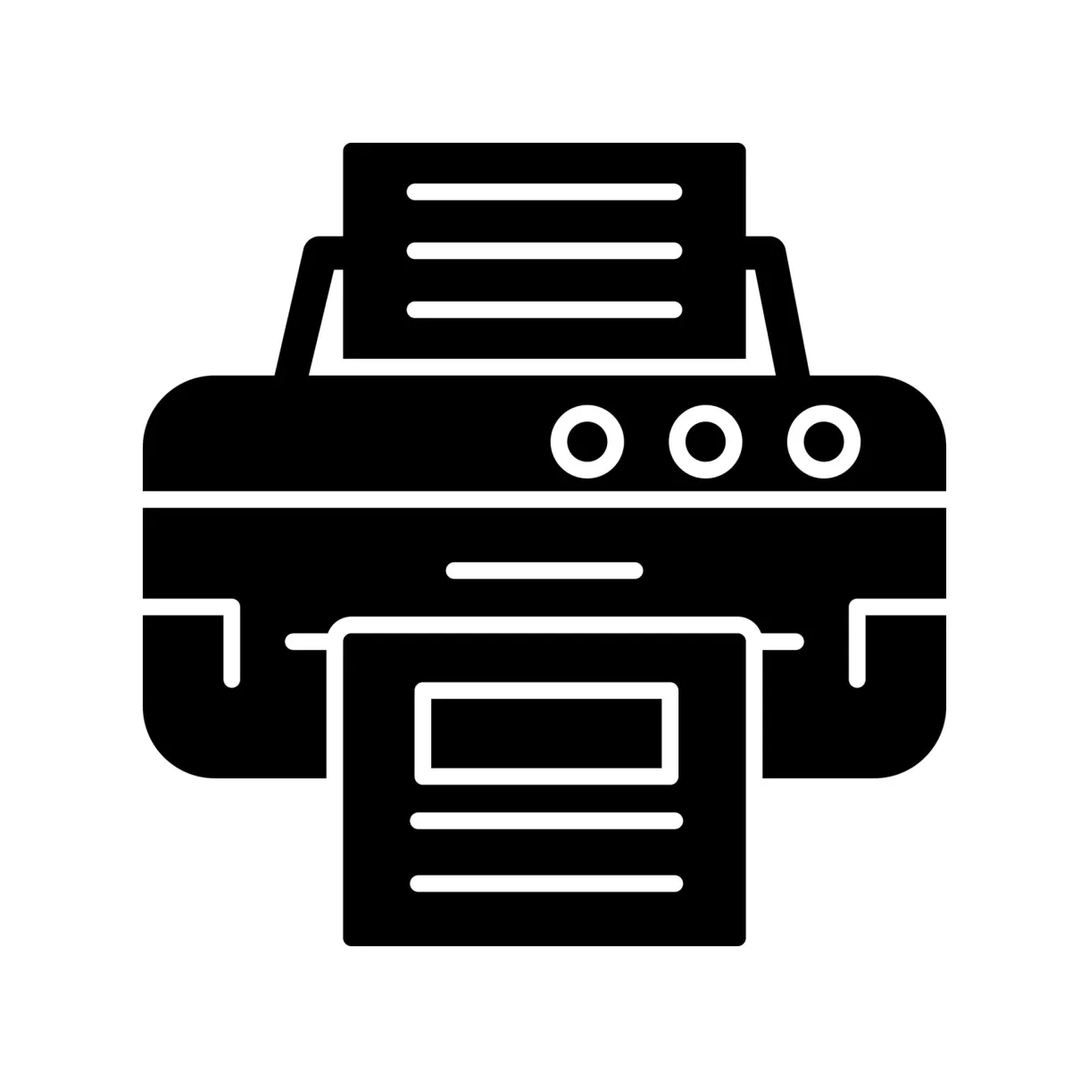 Printer vector icon 14734692 vector art at vecteezy