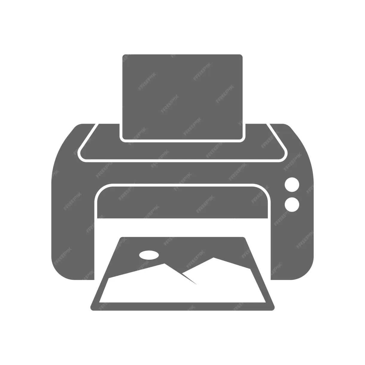 Printer icon vector