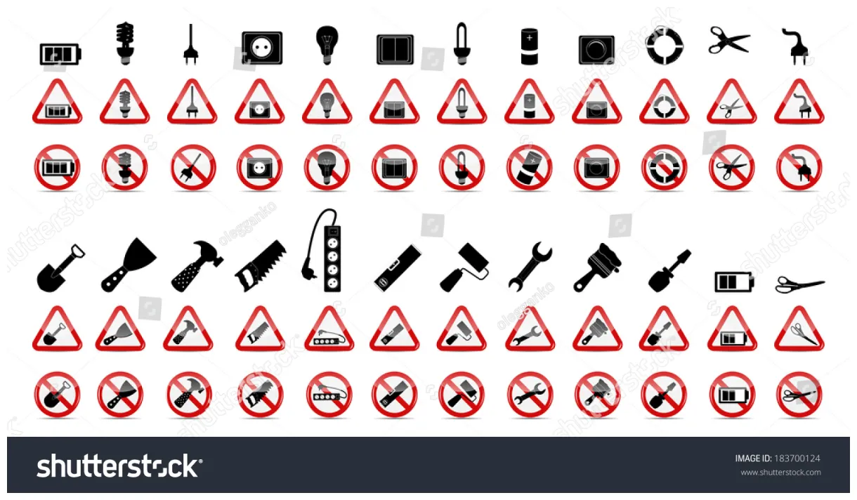 Set illustration stock vector