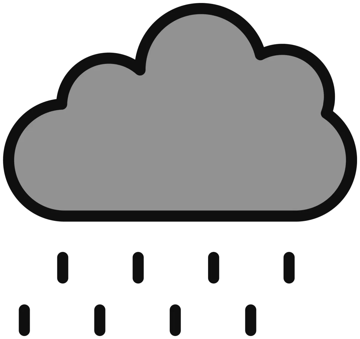 Rain vector icon 19824938 vector art at vecteezy