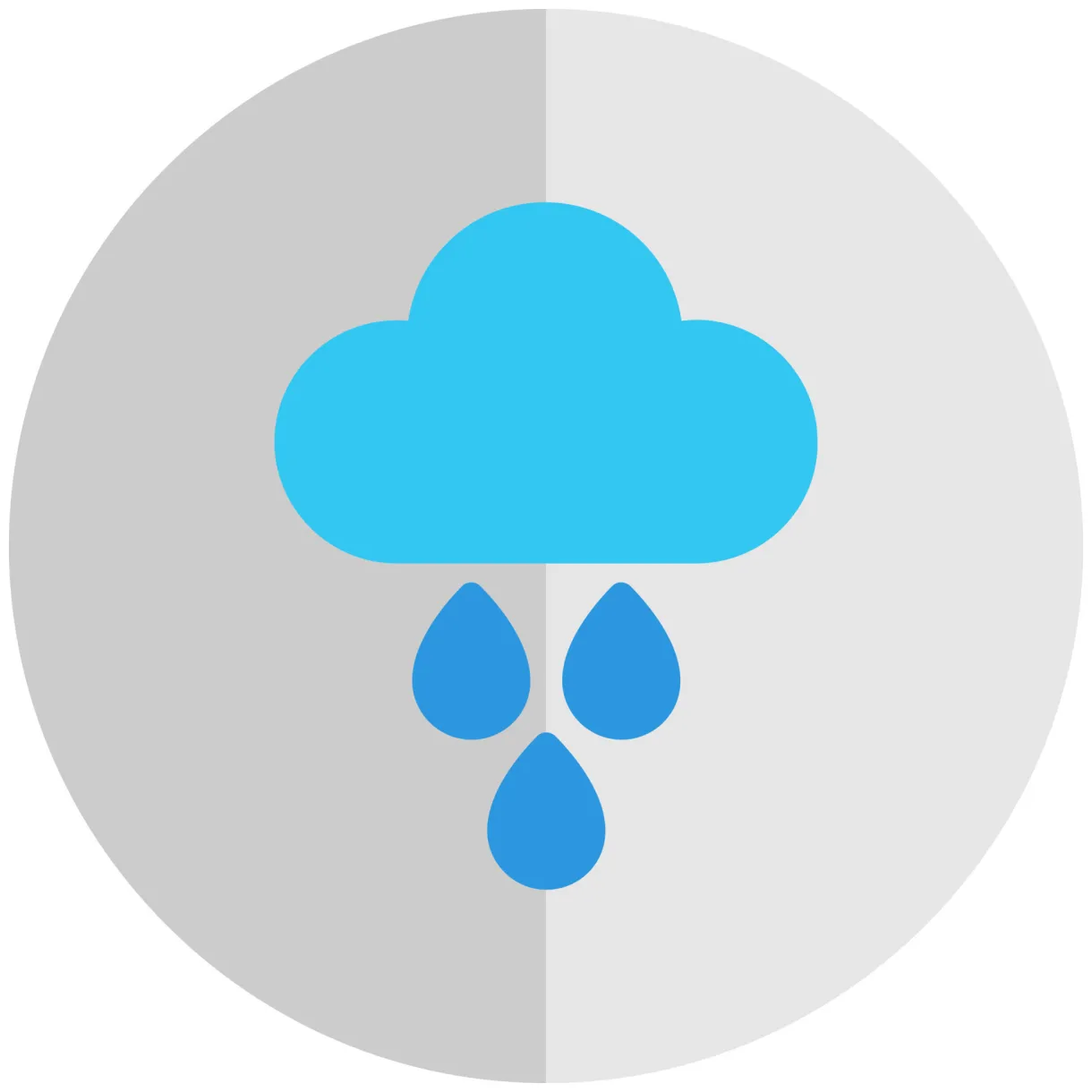 Rain vector icon design 21298705 vector art at vecteezy