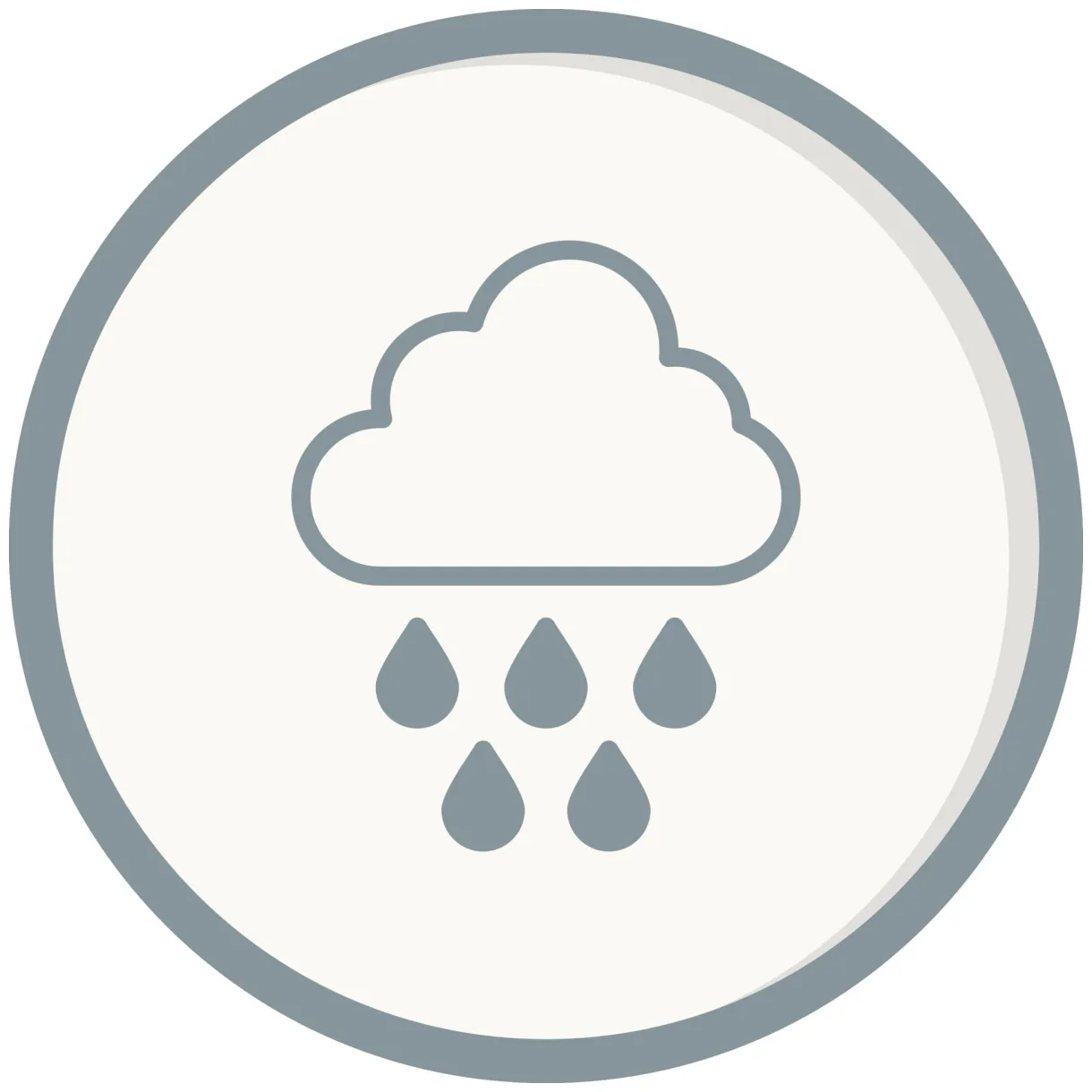 Rain vector icon 20762043 vector art at vecteezy