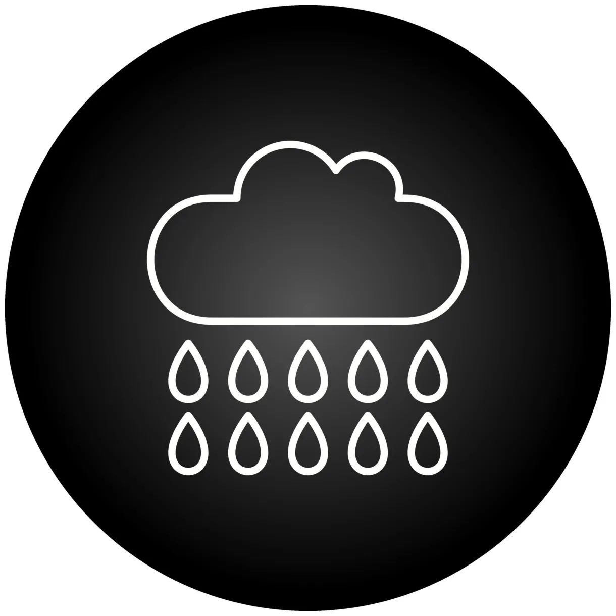 Rain vector icon 23395432 vector art at vecteezy