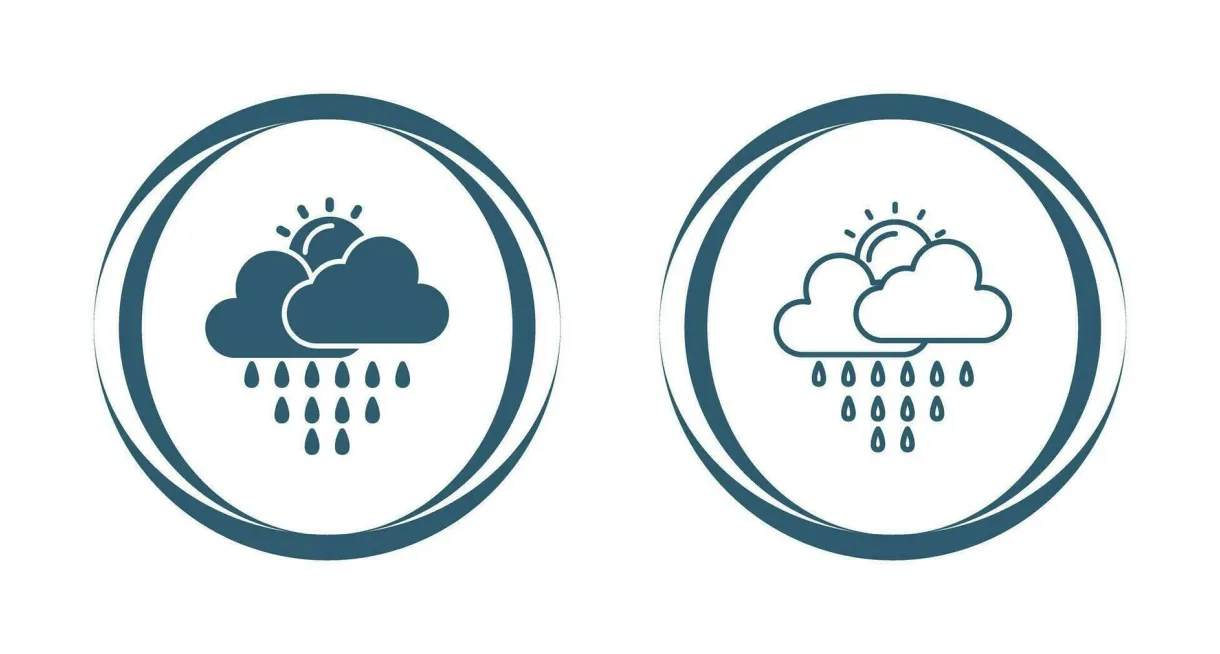Rain vector icon 28834410 vector art at vecteezy