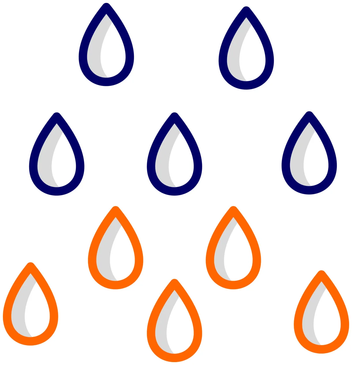 Rain vector icon 20516620 vector art at vecteezy