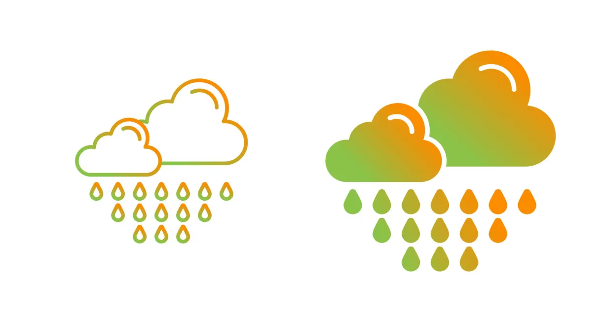 Rain vector icon 22502720 vector art at vecteezy