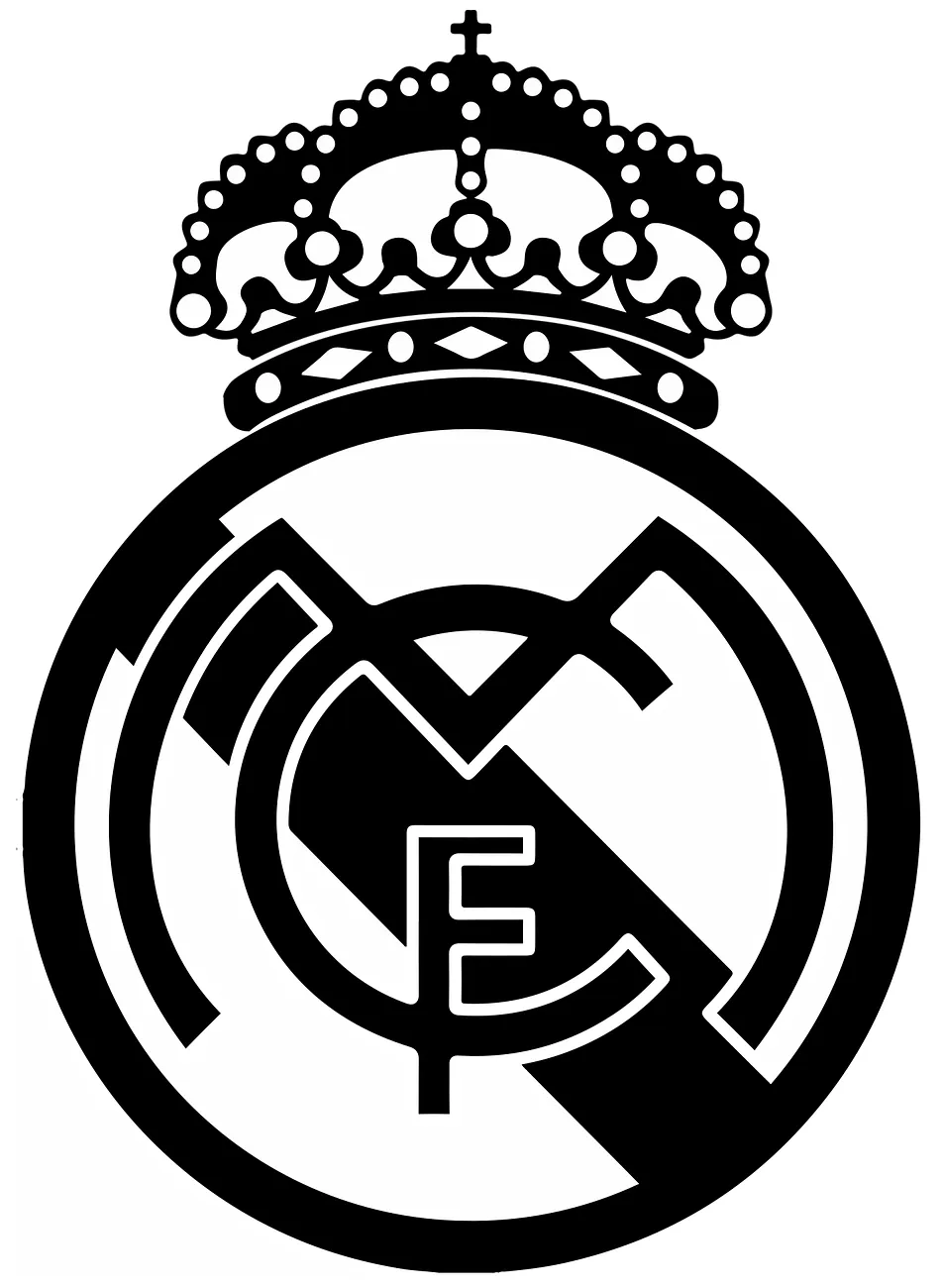 Free Real Madrid Logo Vector Art - Download 3,191+ Real Madrid Logo