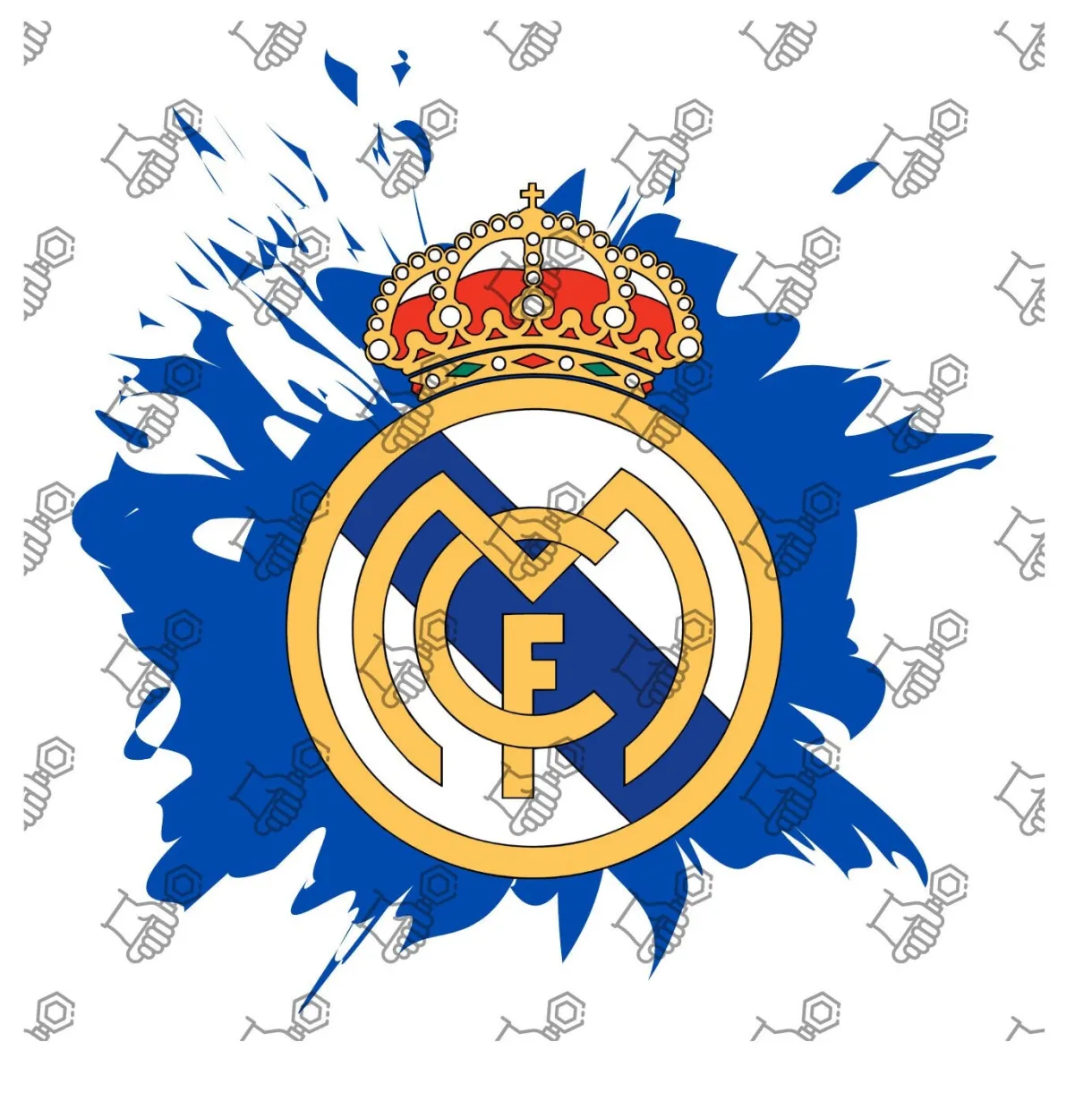 Real Madrid Logo Digital File Download Only SVG PNG - Etsy