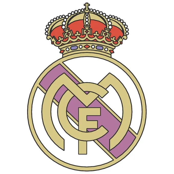 Real Madrid logo Royalty-free Stock Vector Images