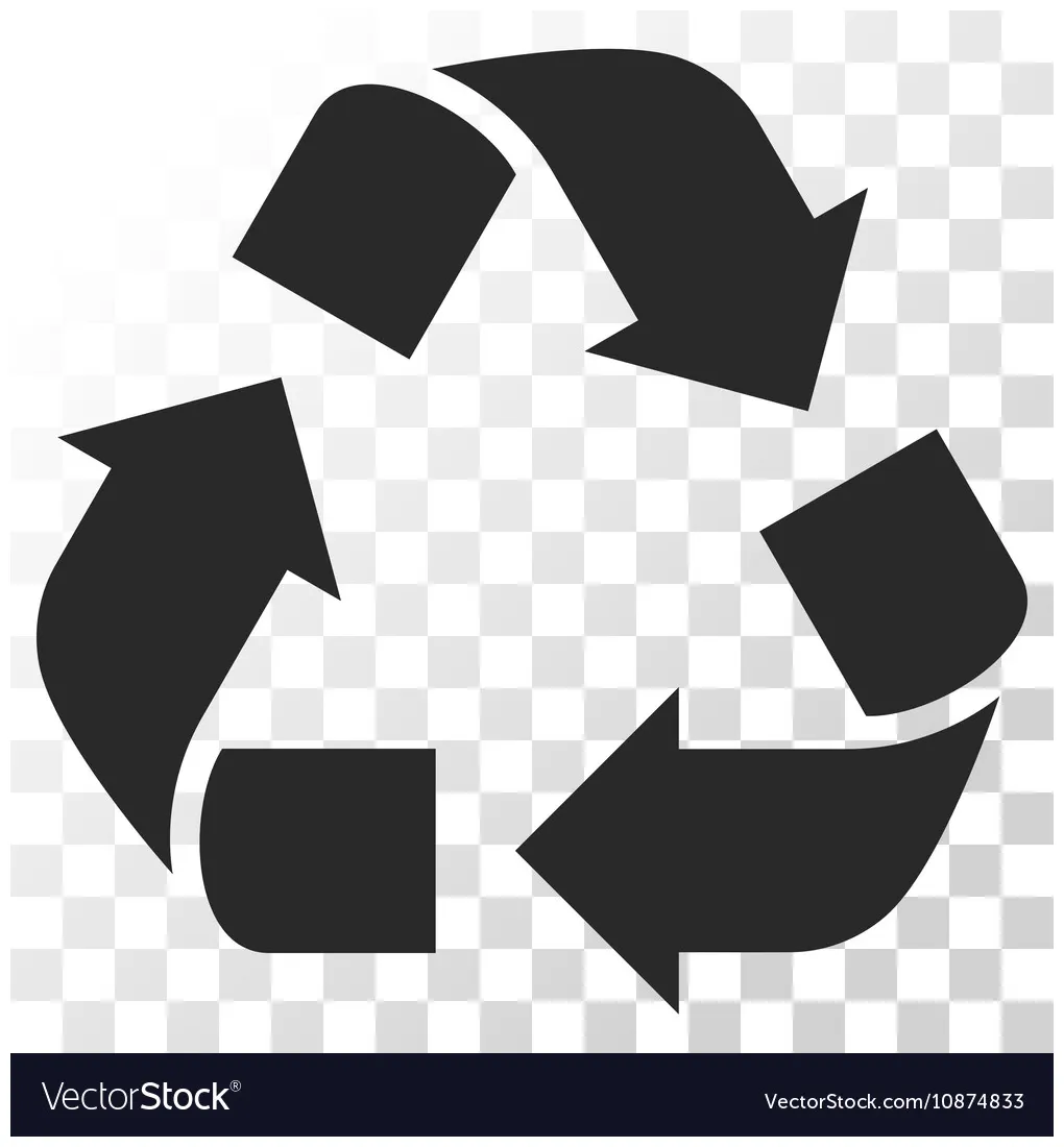 Recycle icon vector vectorstock