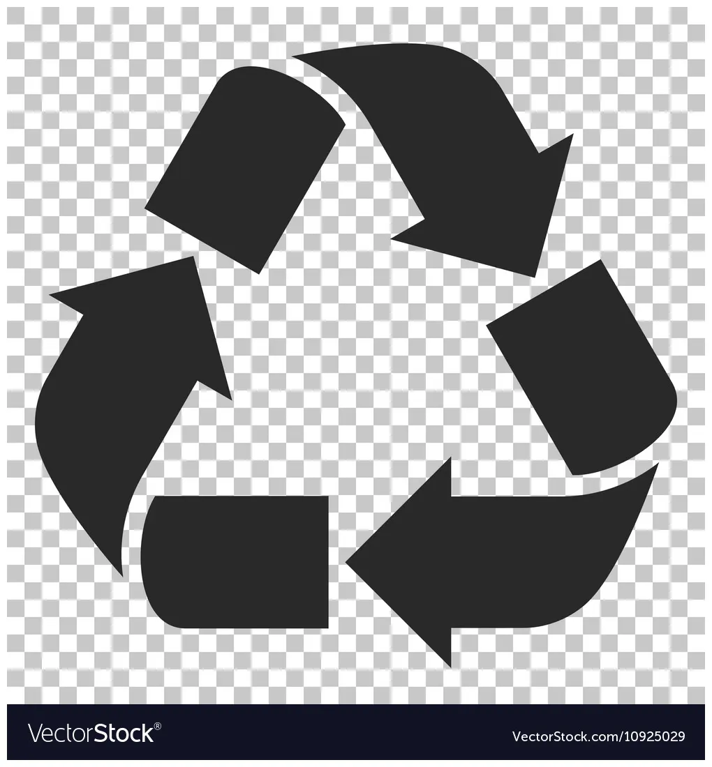 Recycle icon vector vectorstock