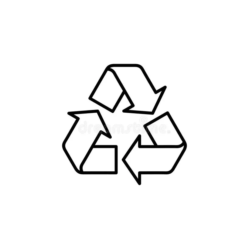 Recycle icon . recycling vector icon stock vector illustration of