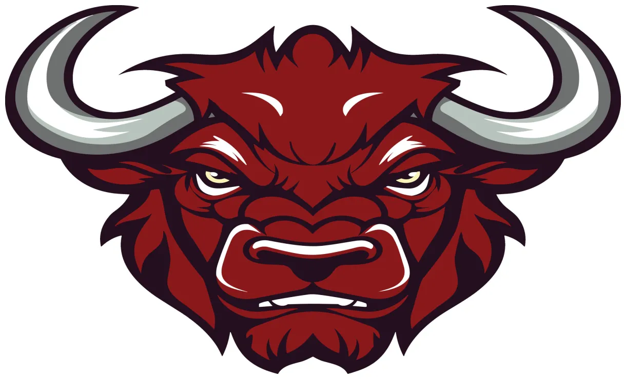 Red bull mascot logo vector 26760164 vector art at vecteezy printable coloring page