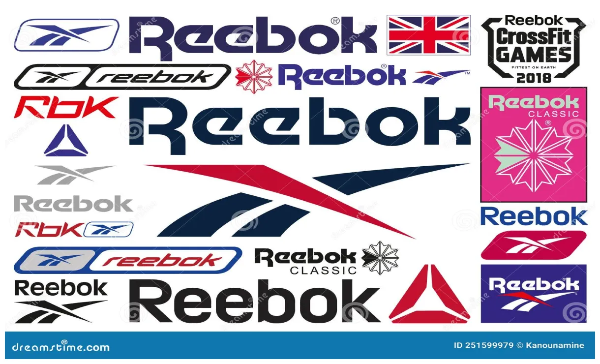 Reebok Logo - Vector Illustration | CartoonDealer.com #251599979