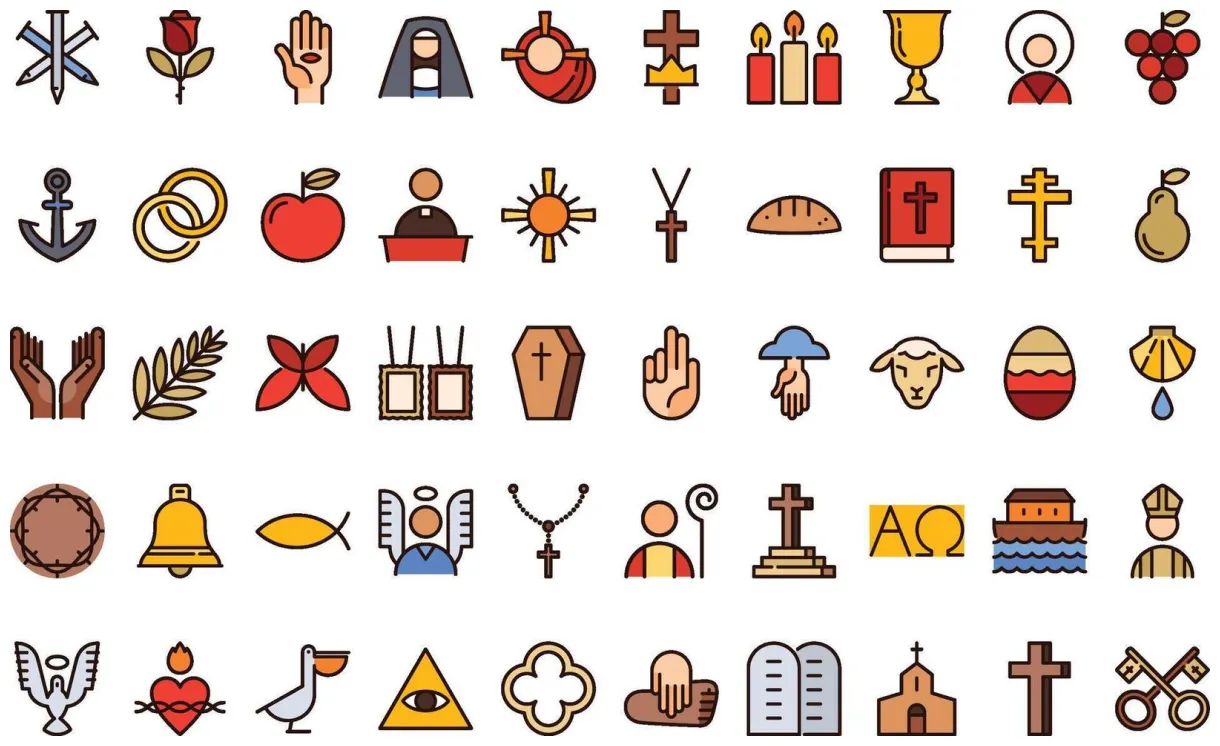 Set vector art, icons, and graphics for