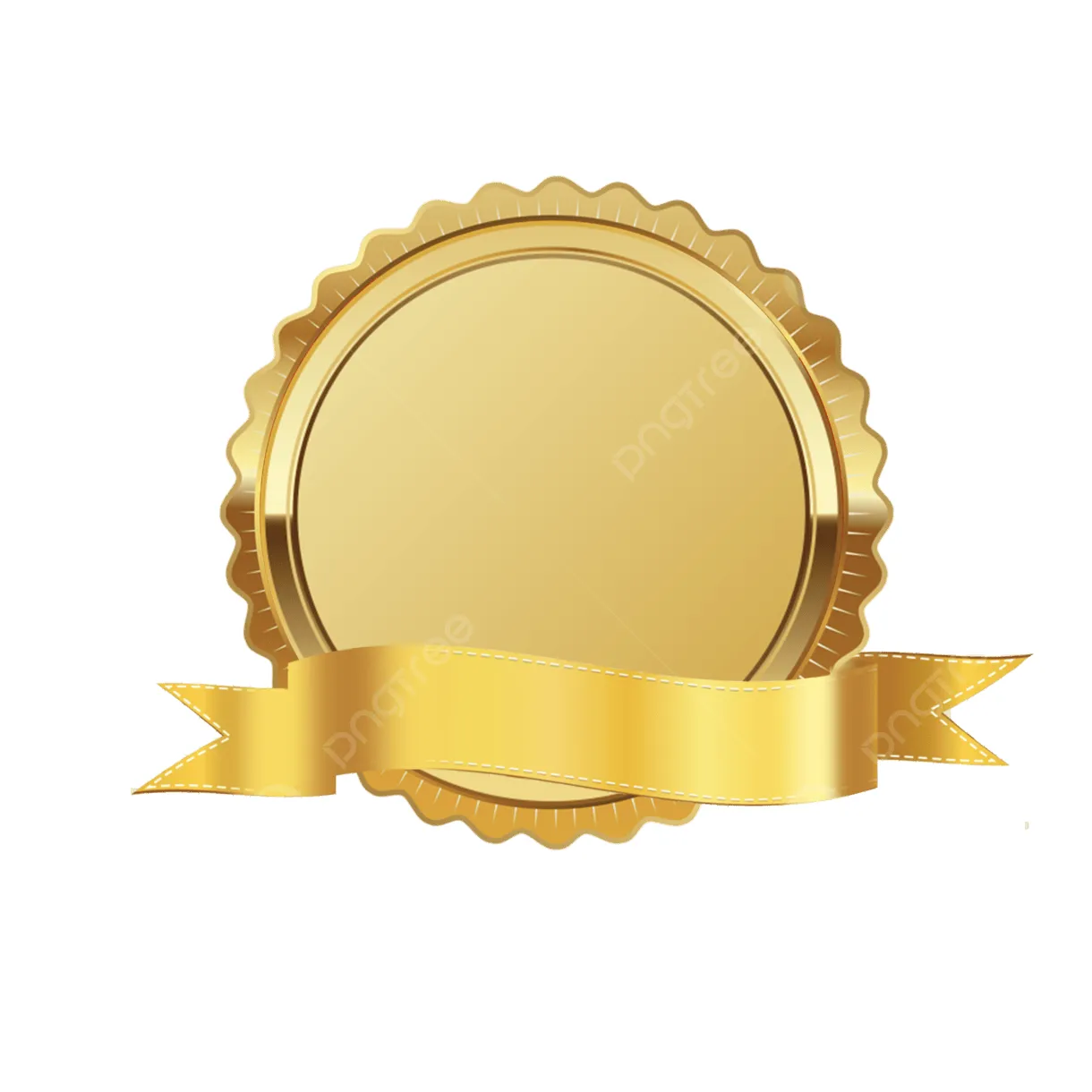 Blank certificate , blank certificate ribbon, award golden