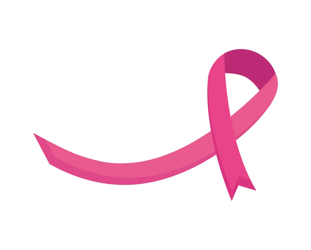 Breast cancer ribbon emblem 10349706 vector art at vecteezy