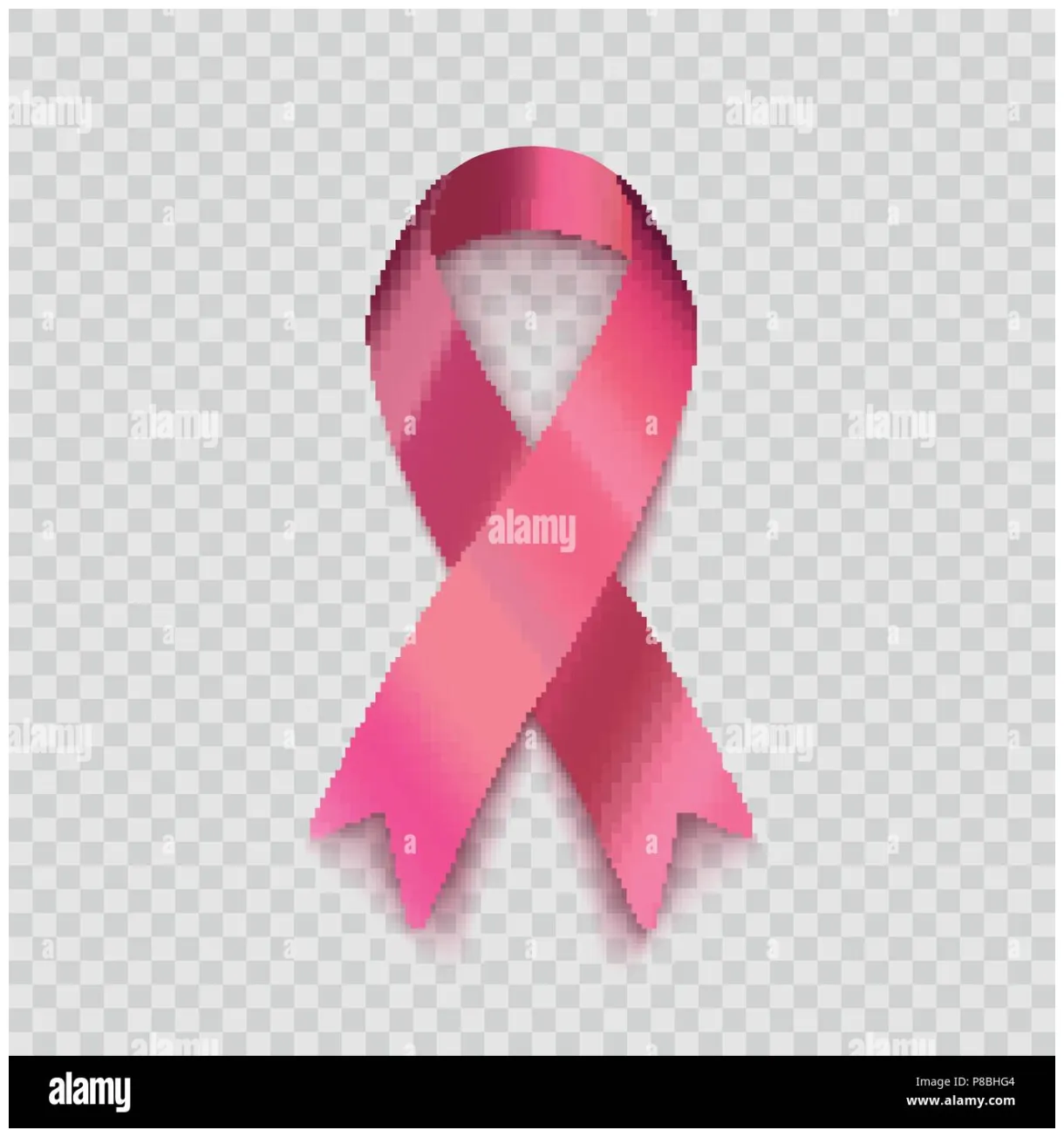 Stock vector illustration pink ribbon stock vector & art alamy