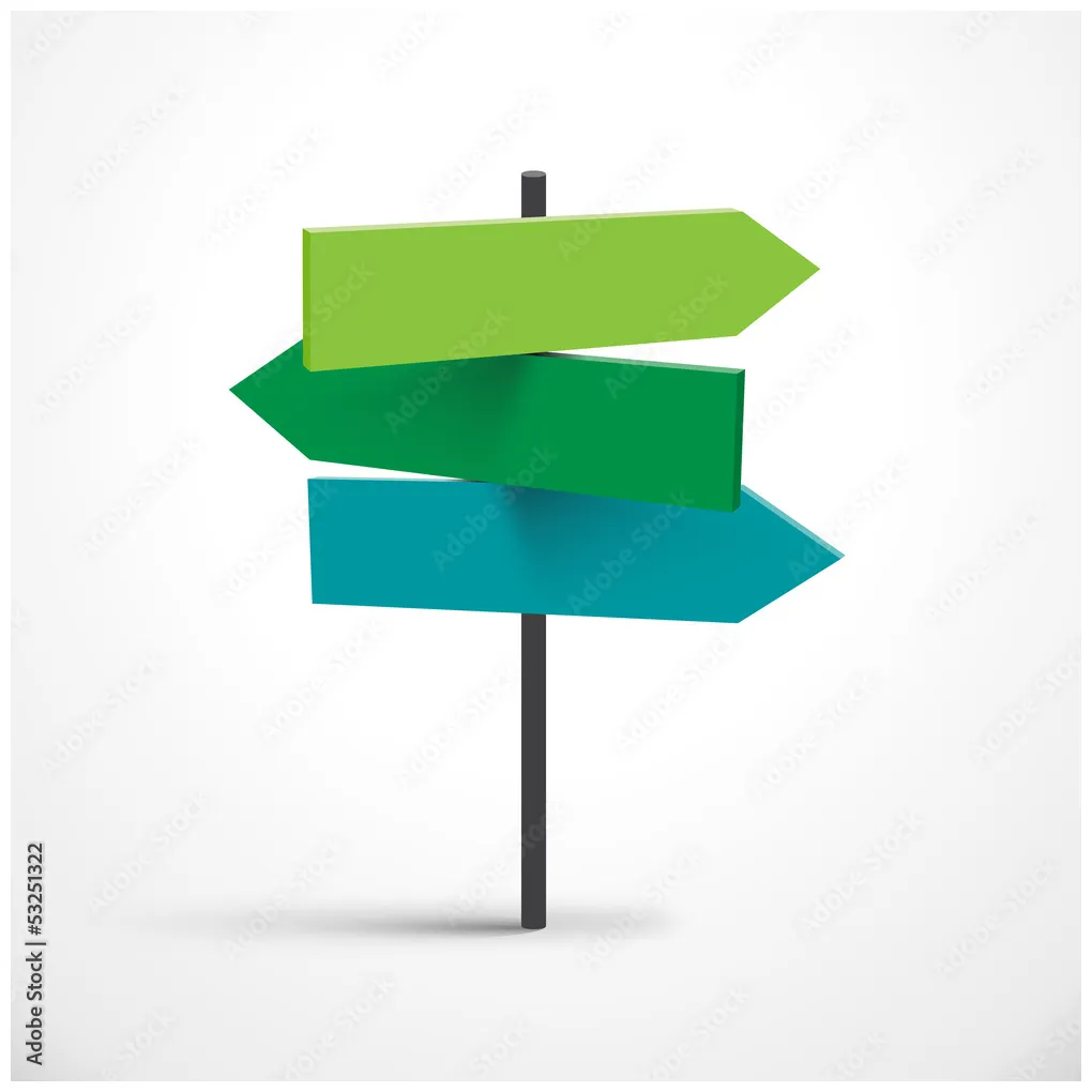 Vector road signs stock vector adobe stock