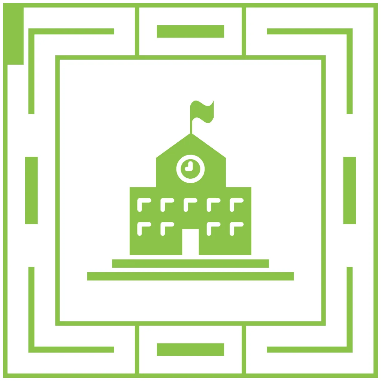 School vector icon 23074253 vector art at vecteezy