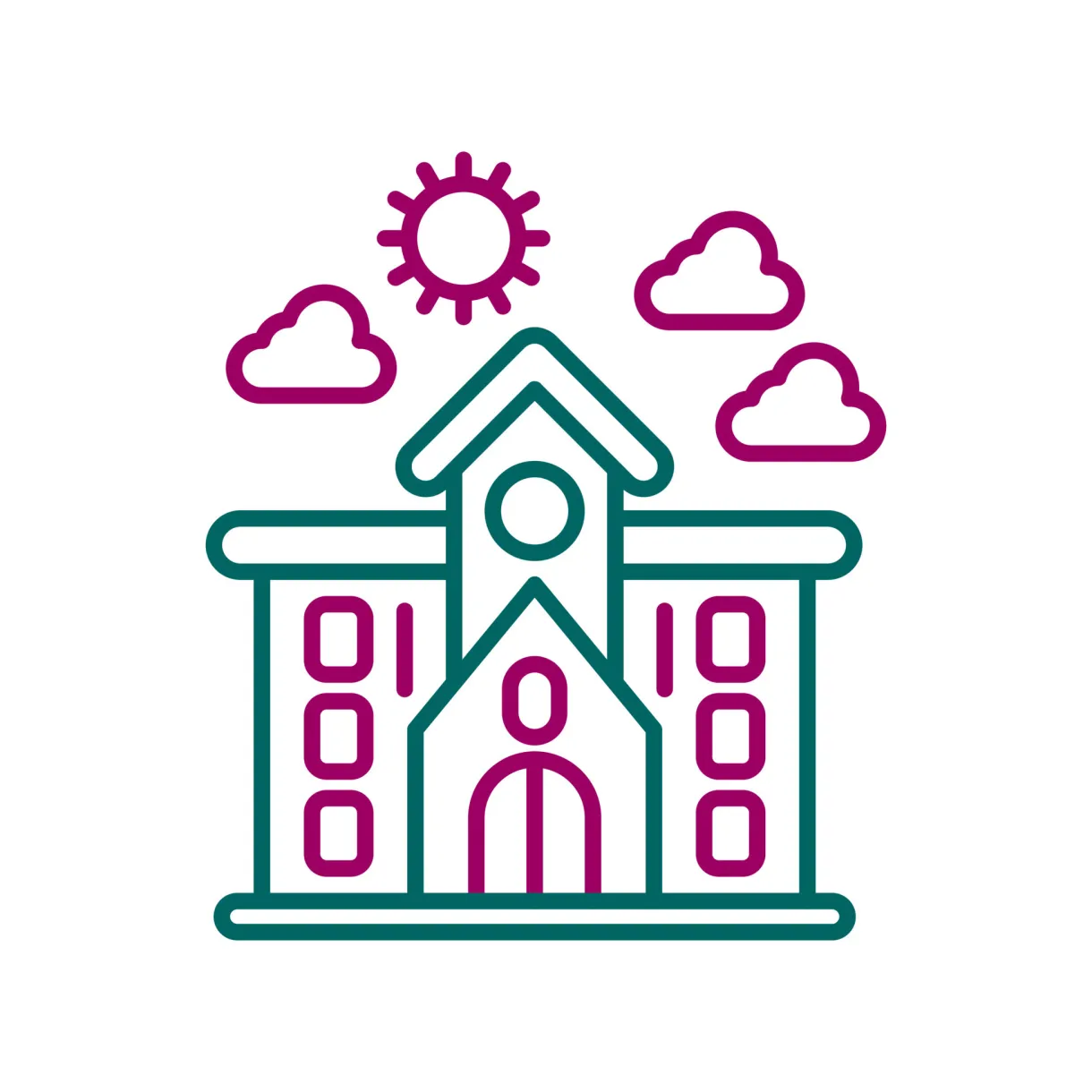 School vector icon 13100314 vector art at vecteezy