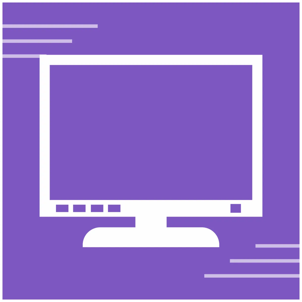 Screen vector icon 22837277 vector art at vecteezy