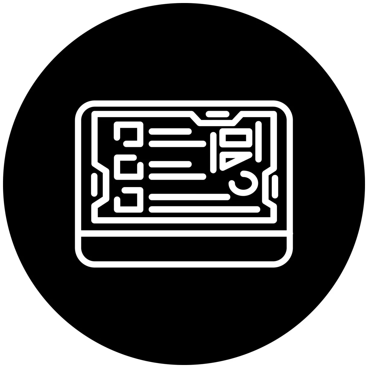 Screen vector icon 17085587 vector art at vecteezy