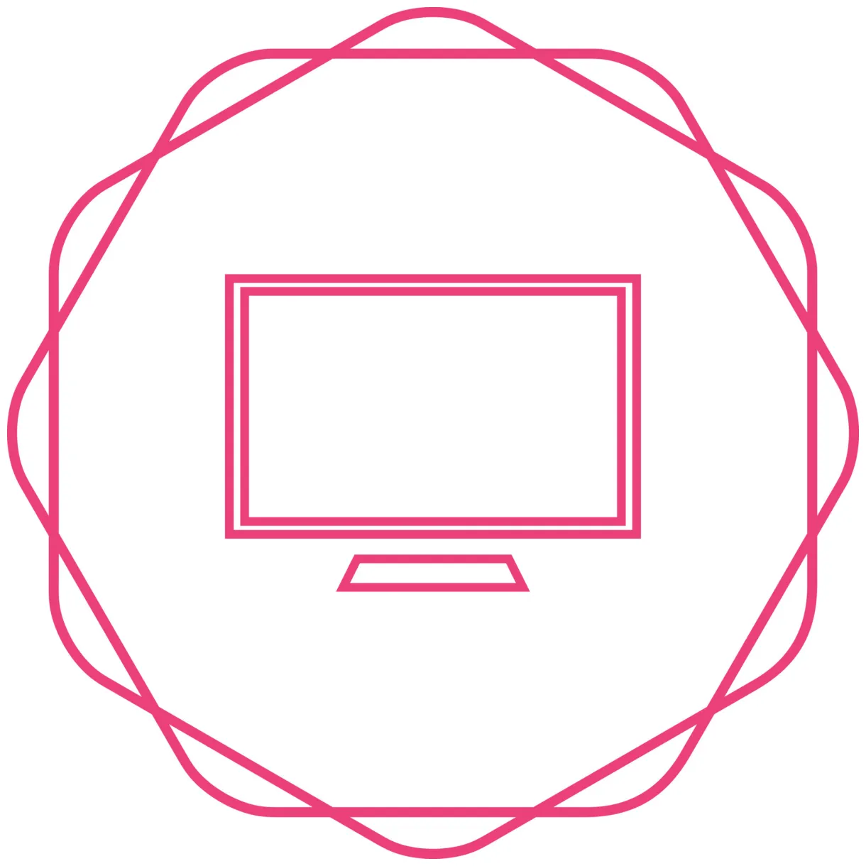 Screen vector icon 22483110 vector art at vecteezy