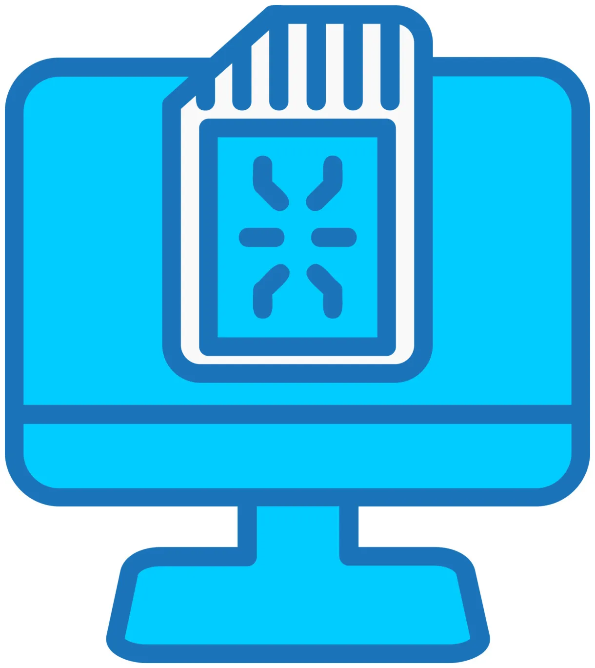 Screen vector icon 17085465 vector art at vecteezy