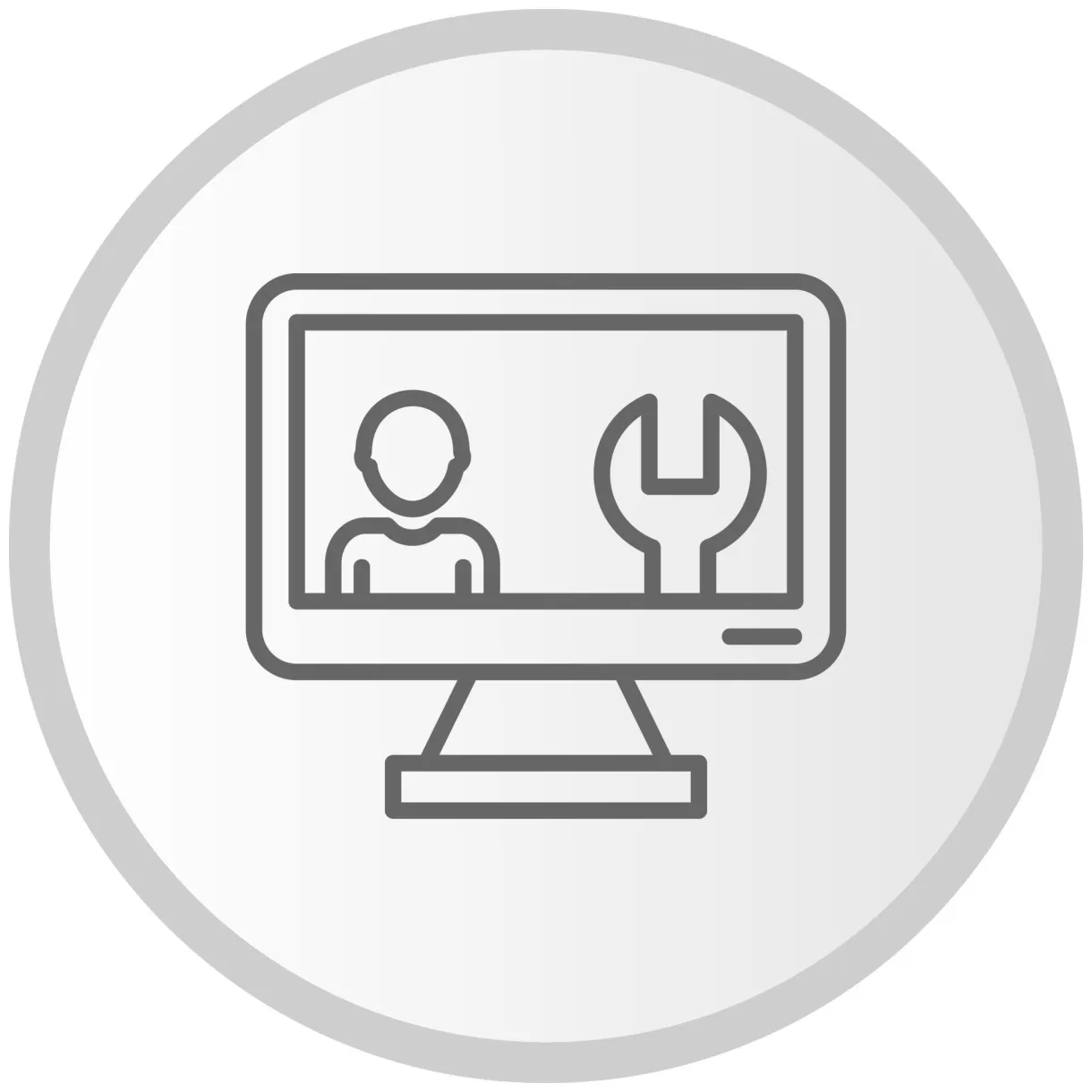 Screen vector icon 16822233 vector art at vecteezy