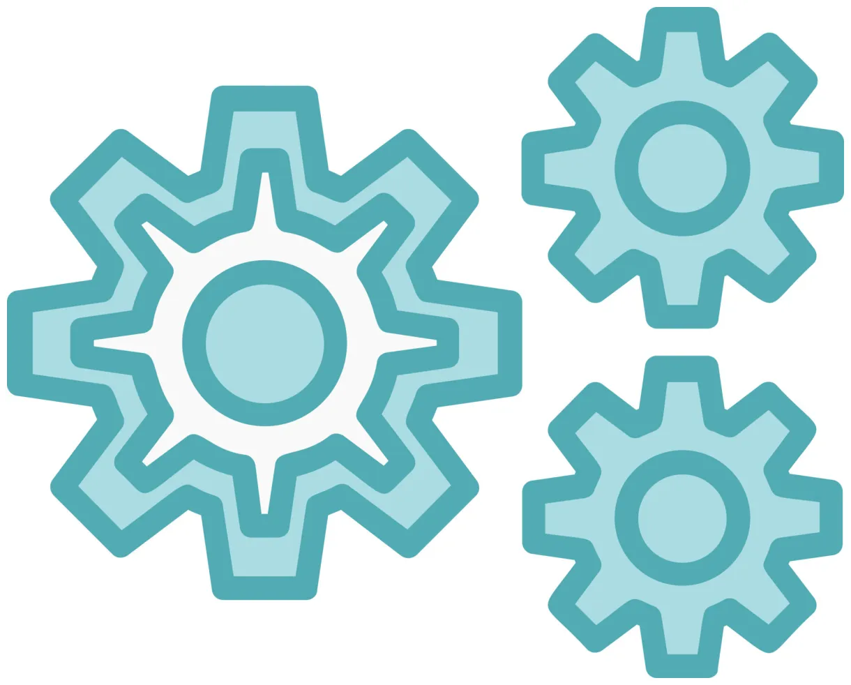 Settings vector icon 15797646 vector art at vecteezy