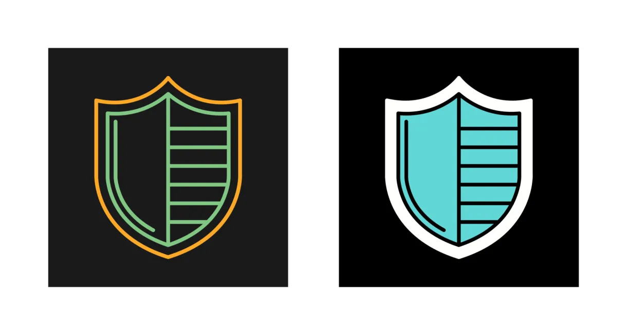 Shield vector icon 24017651 vector art at vecteezy printable coloring page