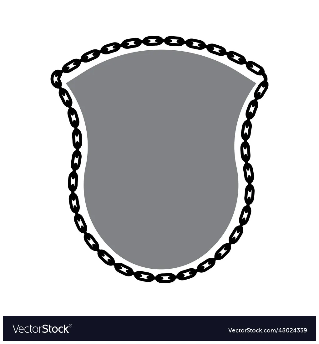 Shield logo vector vectorstock