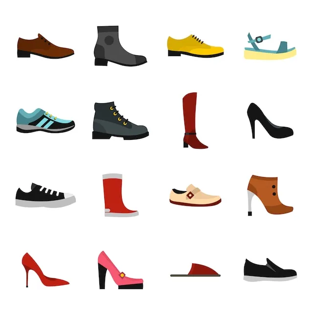 Premium vector set in flat style