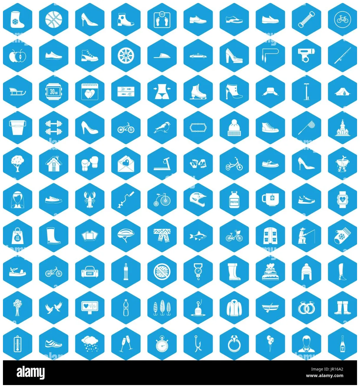 100 set blue stock vector & art alamy