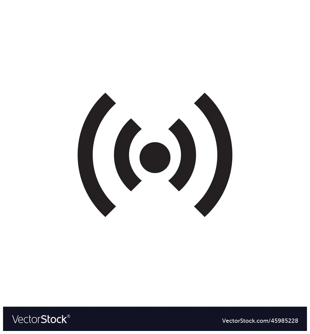 Network signal icon vector vectorstock