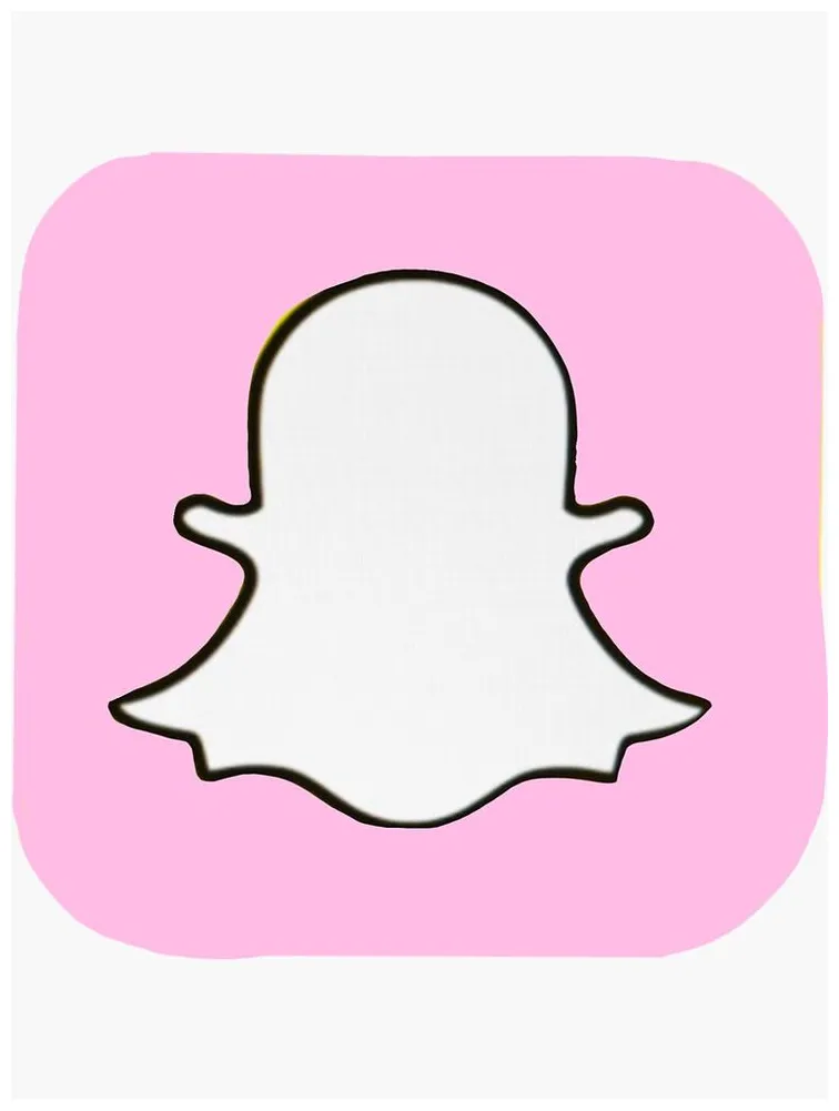 "Snapchat" Sticker by DavinBamarni | Redbubble | Cute app, App icon