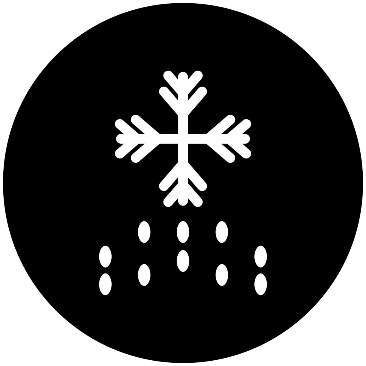 Snow Vector Icon Style 22619481 Vector Art at Vecteezy