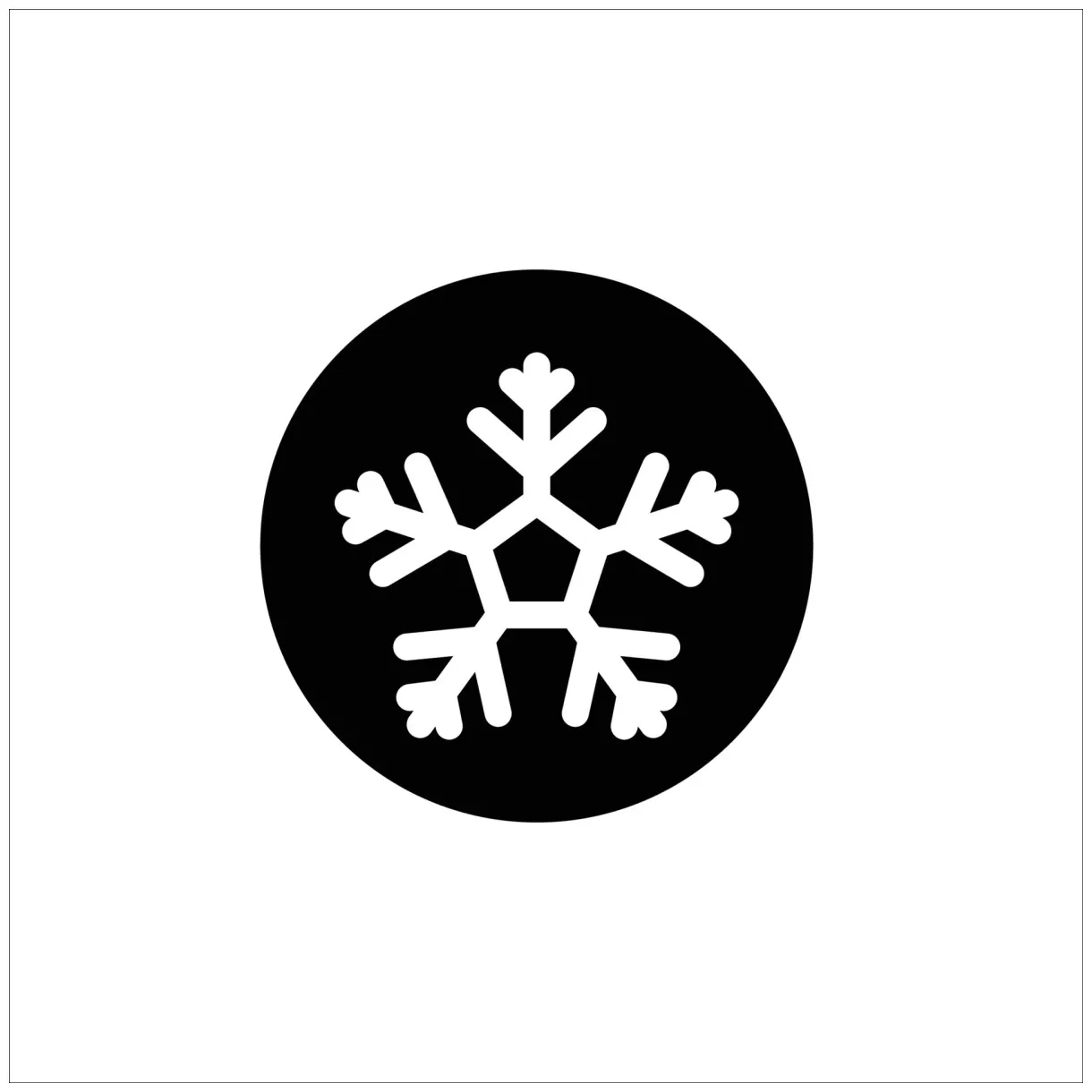 Snow icon vector 32875680 Vector Art at Vecteezy