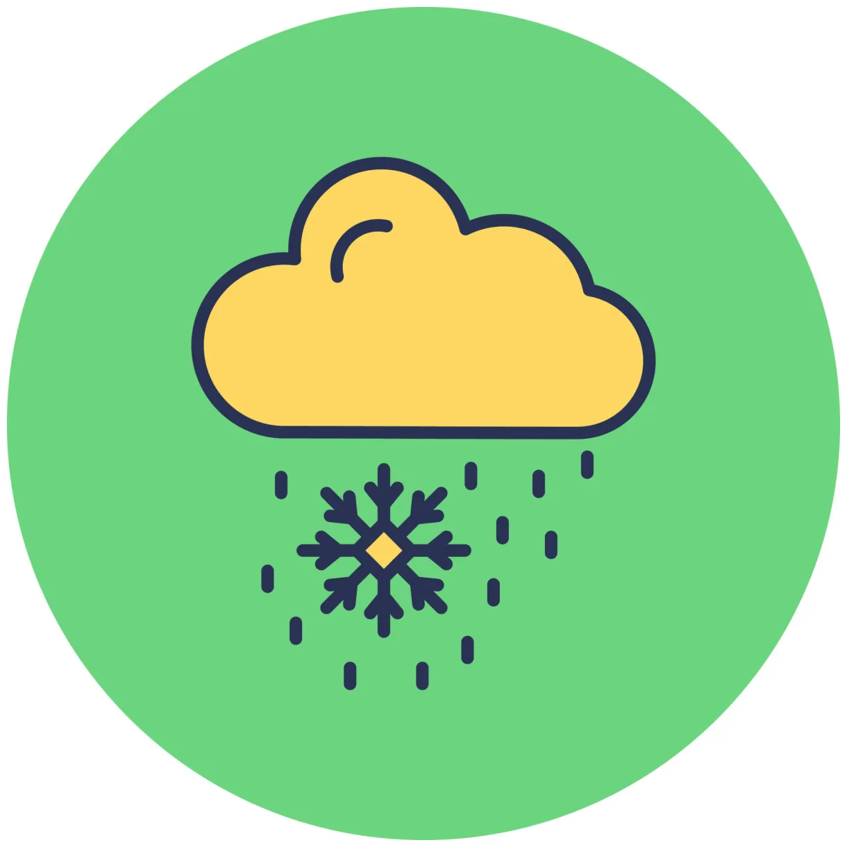 Snow Vector Icon 20305487 Vector Art at Vecteezy