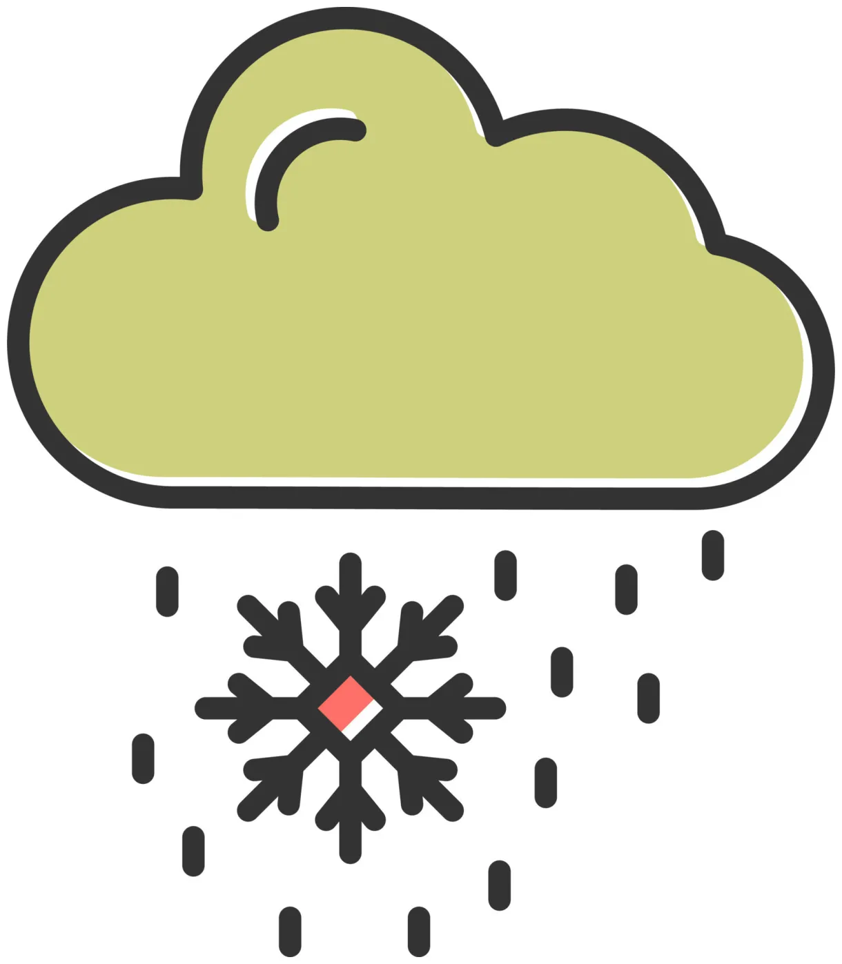 Snow Vector Icon 20530694 Vector Art at Vecteezy