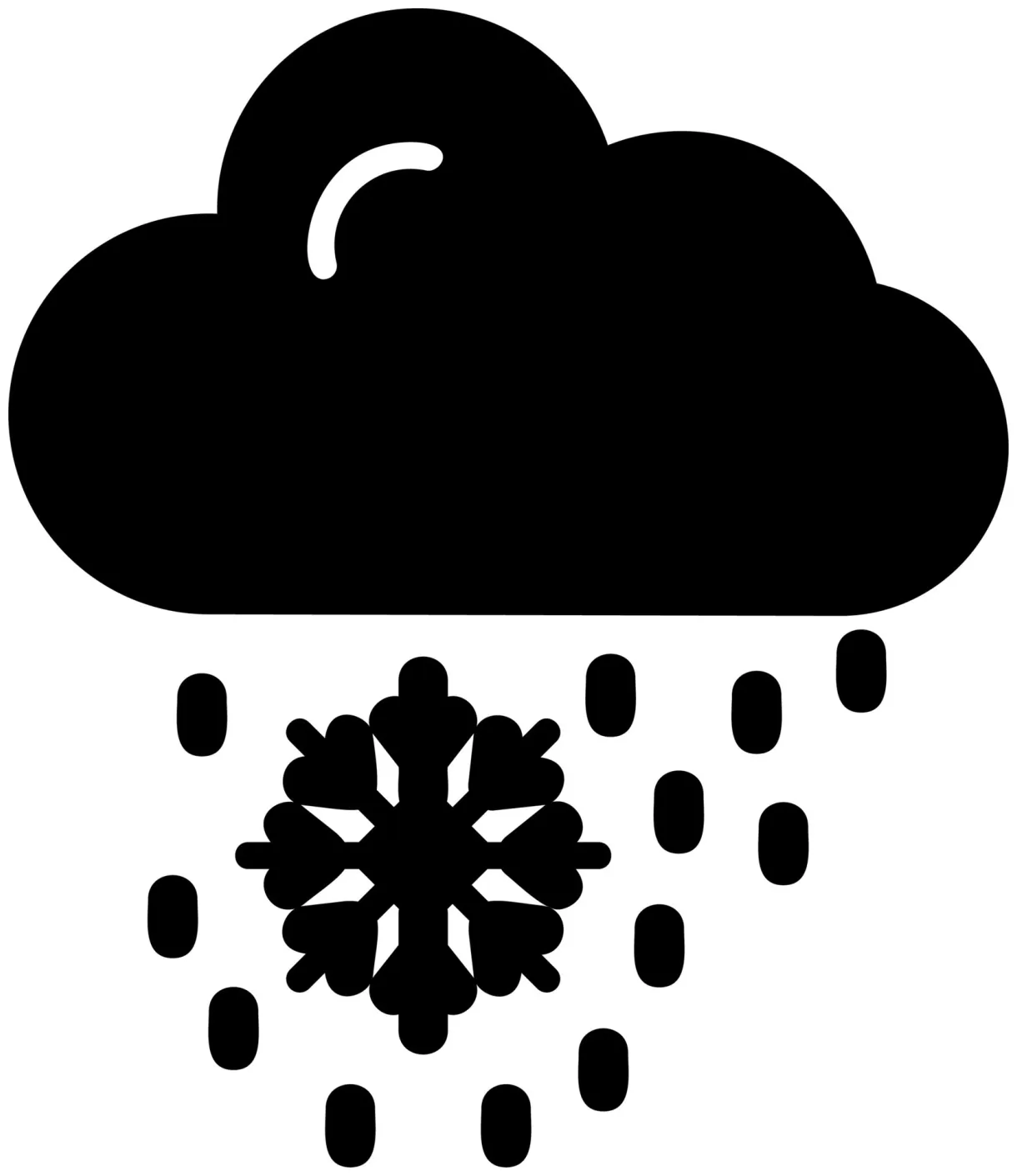 Snow Vector Icon 21067731 Vector Art at Vecteezy