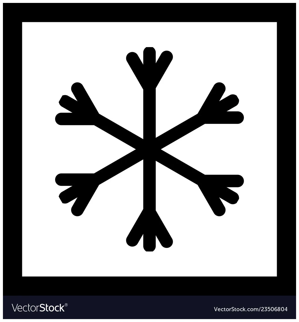 Snow icon Royalty Free Vector Image - VectorStock