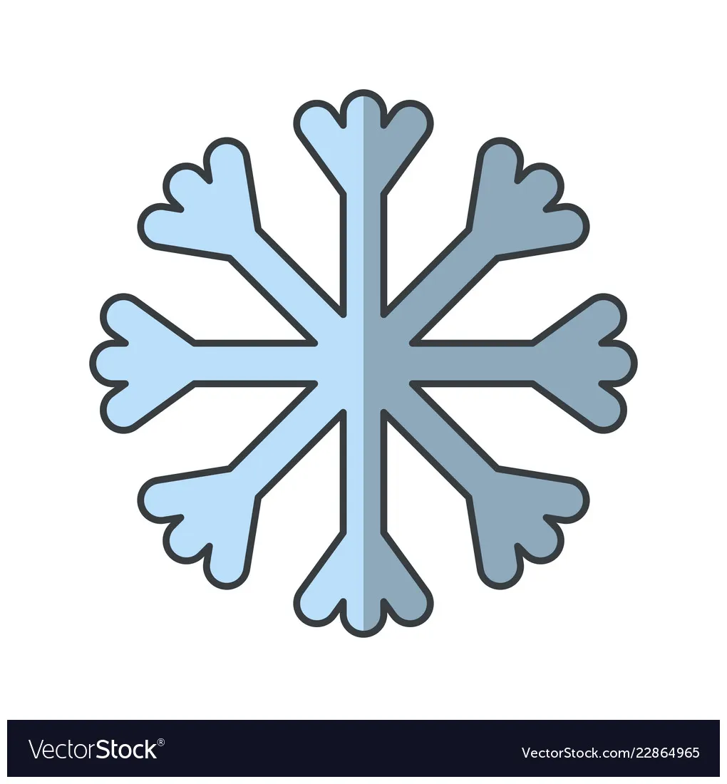 Snow icon Royalty Free Vector Image - VectorStock