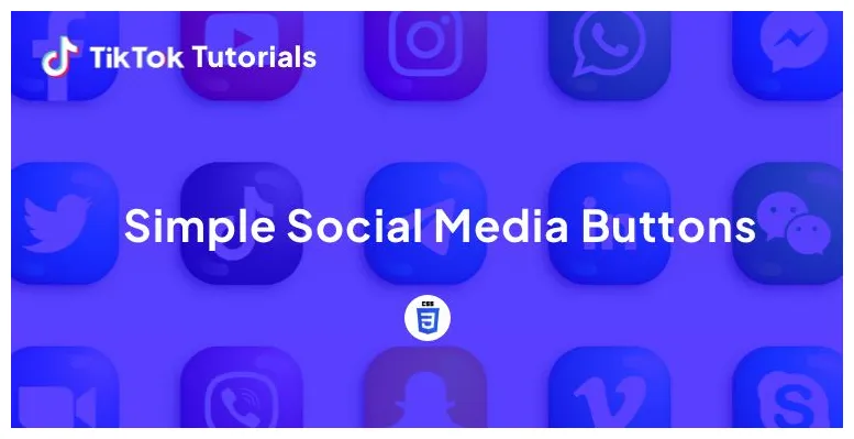 How to create simple in css