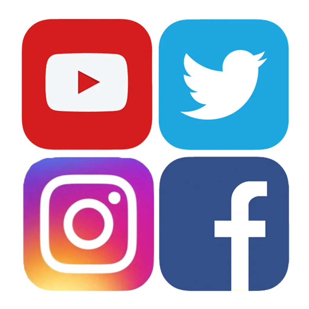 Icons media social social-media-manager computer marketing transparent