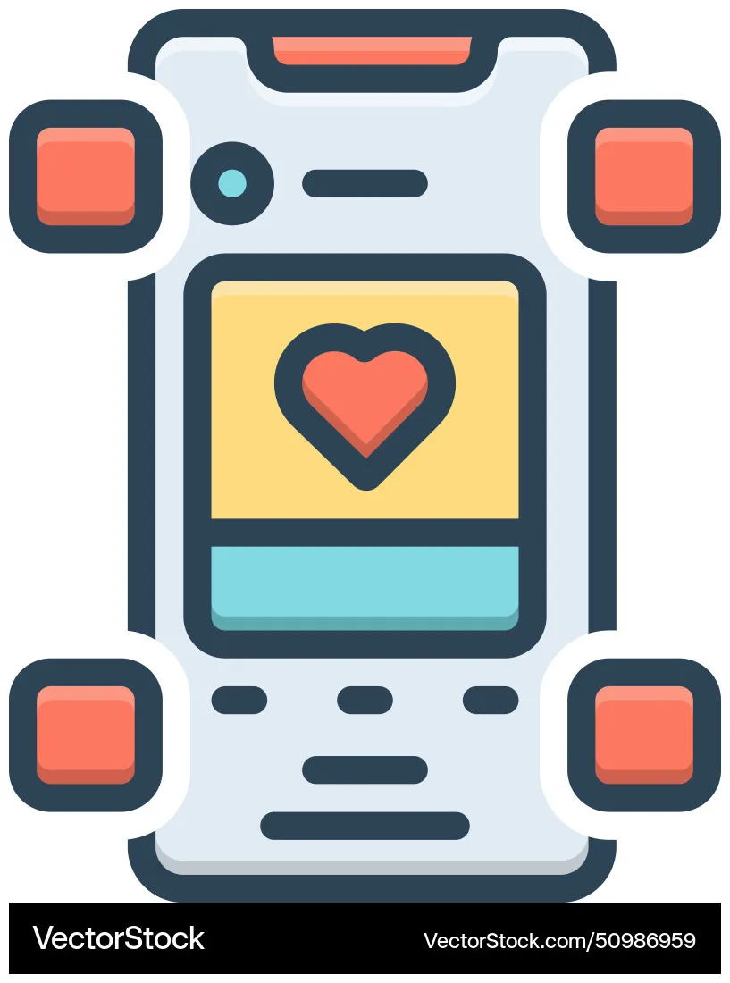 Social media vector vectorstock